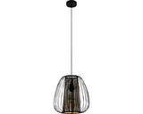 Pendul Curasao E27 Max. 1x40w, Negru/auriu