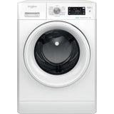 Masina de Spalat Rufe Frontala WHIRLPOOL FFB 9489 WV EE, Steam, 6th Sense, 9 kg, 1400rpm, Clasa A, Alb