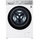 Masina de spalat rufe cu uscator LG F4DV910H2EA, Spalare 10.5 kg, Uscare 7 kg, 1400 rpm, Clasa E, Motor AI Direct Drive, Steam+, TurboWash, ThinQ, Alb