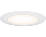Spoturi incastrabile fixe cu LED integrat Suon WarmDim 6,5W 480 lumeni IP44, 2000-2700K variabile, Ø90 mm, alb satinat, pachet 3 bucati