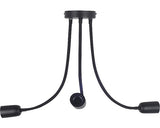 Lustra Galileo E27 Max. 3x40w, Negru