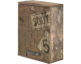 Dulap Baie Suspendat Milan 400, 1 Usa 1 Polita, PAL, 54,5x40,3 cm, Stejar Panama