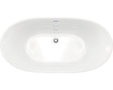 Cada de Baie Ovala Freestanding Egg 160, Acril, 80x160x58 cm, Alb