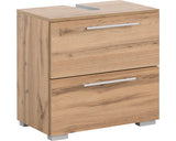 Baza Lavoar Carlos 600, 1 Clapeta 1 Sertar, PAL, 60,2 cm, Stejar