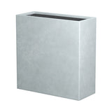 Ghiveci Emilia piatra artificiala 58x23x50 cm gri deschis