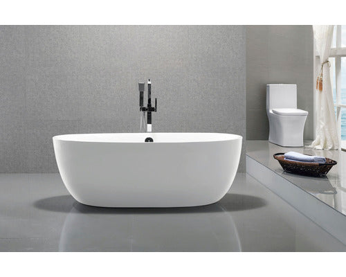 Cada de Baie Ovala Freestanding Egg 160, Acril, 80x160x58 cm, Alb