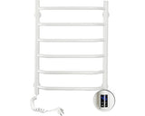 Radiator Baie Electric, Navin Blues 480x600 Mm 72w Termostat Cu Touch, Conexiune Stanga, Alb