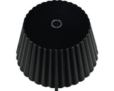 Lampa de podea, Suarez, LED, IP44, neagra, 120cm, acumulator integrat, lumina calda 3000K