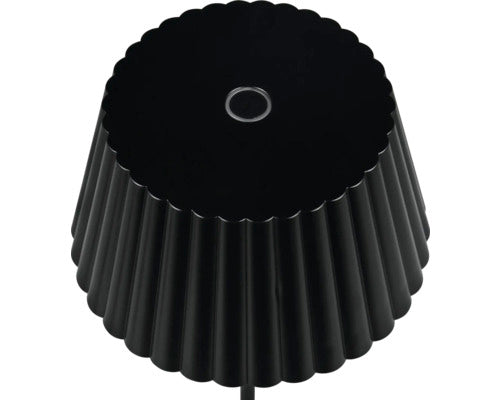 Lampa de podea, Suarez, LED, IP44, neagra, 120cm, acumulator integrat, lumina calda 3000K