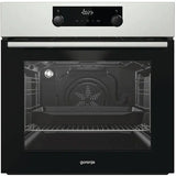 Cuptor incorporabil GORENJE BP737EX, Electric, Autocuratare pirolitica, 70 l, Clasa A+, Negru-Inox
