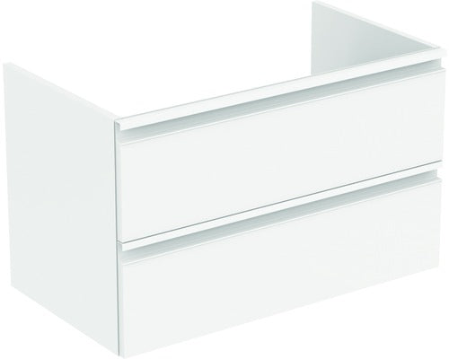 Set mobilier cu lavoar ceramic Tesi 80cm alb lucios Ideal Standard