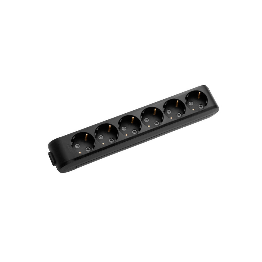 Prelungitor 6p ff negru x-tendia panasonic
