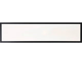 Panou Cu Led Integrat Briston 24w 2700 Lumeni 100x25cm, Lumina Neutra, Negru