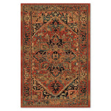 Covor Carpeta lana 100% Antique 2886-1-53588, 80 x 145 cm, grena, clasic