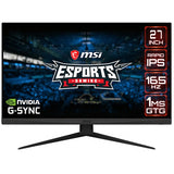Monitor Gaming LED IPS MSI Optix G273QF, 27", WQHD, 165Hz, NVIDIA G-SYNC, Negru