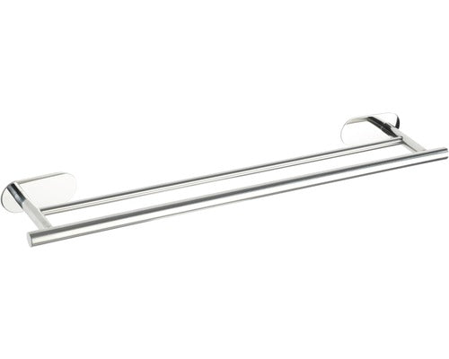 Suport prosop Wenko Orea crom lucios 2 brate, 60 cm