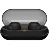 Casti In-Ear Sony WFC500B, True Wireless, Microfon, Bluetooth, IPX4, Autonomie 10 ore, Negru