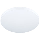 Plafoniera dimabila ZUBIETA-A, EGLO, LED, 36W, 3700 lm, lumina rece, neutra, calda, otel, plastic, alb, 59.5 cm diametru, telecomanda inclusa