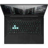 Laptop Gaming ASUS TUF Dash F15 FX516PC-HN008T, Intel Core i5-11300H pana la 4.4GHz, 15.6" Full HD, 8GB, SSD 1TB, NVIDIA GeForce RTX 3050 4GB, Windows 10 Home, Negru