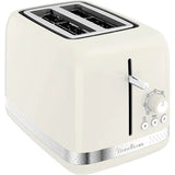 Prajitor de paine Moulinex Soleil, 850 W, 2 felii, 7 nivele prajire, Alb
