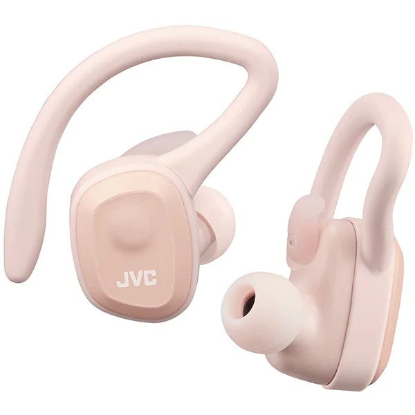 Casti JVC HA-ET45T, True Wireless, Bluetooth, In-Ear, Microfon, Roz