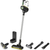 Aspirator vertical Karcher VC 7 cordless MyHome Pet, 1.198-713.0, 350 W, 2 trepte de viteza, 25,2 V, 2,5 Ah, 800 ml, autonomie 60 min (max), filtru HEPA 12, functie Boost, perie turbo mini, Alb/Negru
