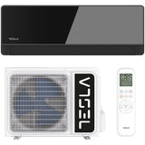 Aparat de aer conditionat Tesla Advance 12000 BTU WI-FI, Clasa A+++, functie I Feel, Filtru lavabil, flux aer 3D, Incalzire unitate externa, TA35MMGT, negru