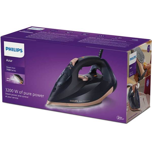 Fier de calcat PHILIPS Series 6000, 55g/min, 3200W, 300ml