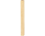 Picior Masa Patrat Tarrox Woody 60x60x710mm, Lemn Bej