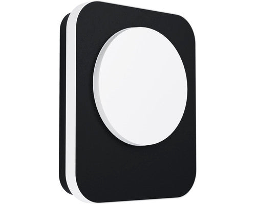 Aplica Cu Led Integrat Madriz 3, 6w 740 Lumeni, Pentru Exterior Ip44, Alb/negru