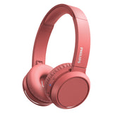 Casti Audio On-Ear Philips, TAH4205RD/00, Bluetooth, Autonomie 29h, Rosu