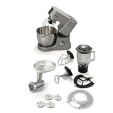 Robot de Bucatarie GORENJE MMC1500AL, Vas 6l, blender 1.5l, 1500W, 8 trepte viteza, Argintiu