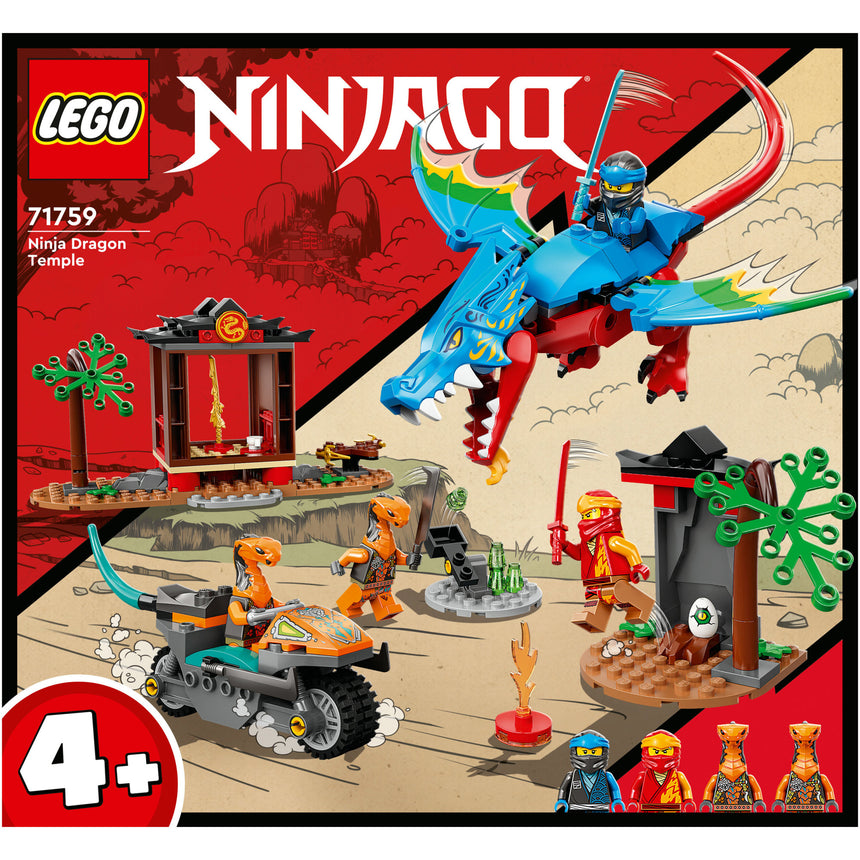 LEGO® NINJAGO® - Templul dragonilor ninja 71759, 161 piese