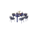 Set Mobilier Gradina Lyon 7 Piese 6 Locuri Albastru/gri