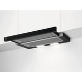 Hota telescopica, Electrolux LFP326FB, 60 cm, iluminare LED, clasa energetica C, negru