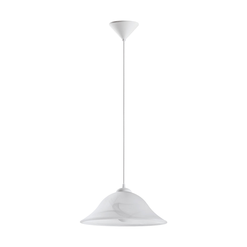 Pendul Albany, 90978, E27, Alb-Alabastru, 60W