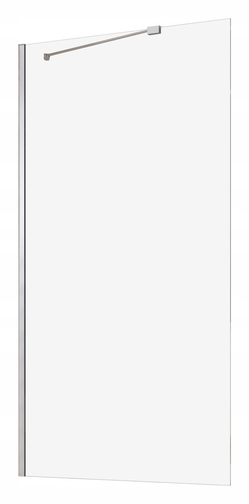 Paravan cada Radaway Idea PNJ II 90x150 cm, 1 element, sticla transparenta, profil crom