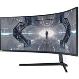 Monitor Gaming VA QLED Samsung 49" LC49G95TSSPXEN, 5120 x 1440, HDMI, DisplayPort, Ecran curbat, AMD FreeSync, Nvidia G-Sync, 240 Hz, 1 ms (Negru/Alb)