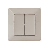 Intrerupator dublu Legrand Valena, complet, Ivoar