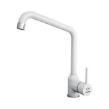 Baterie bucatarie monocomanda Impact, pipa inalta, cartus cu disc ceramic 40 mm, aerator, gri granit deschis