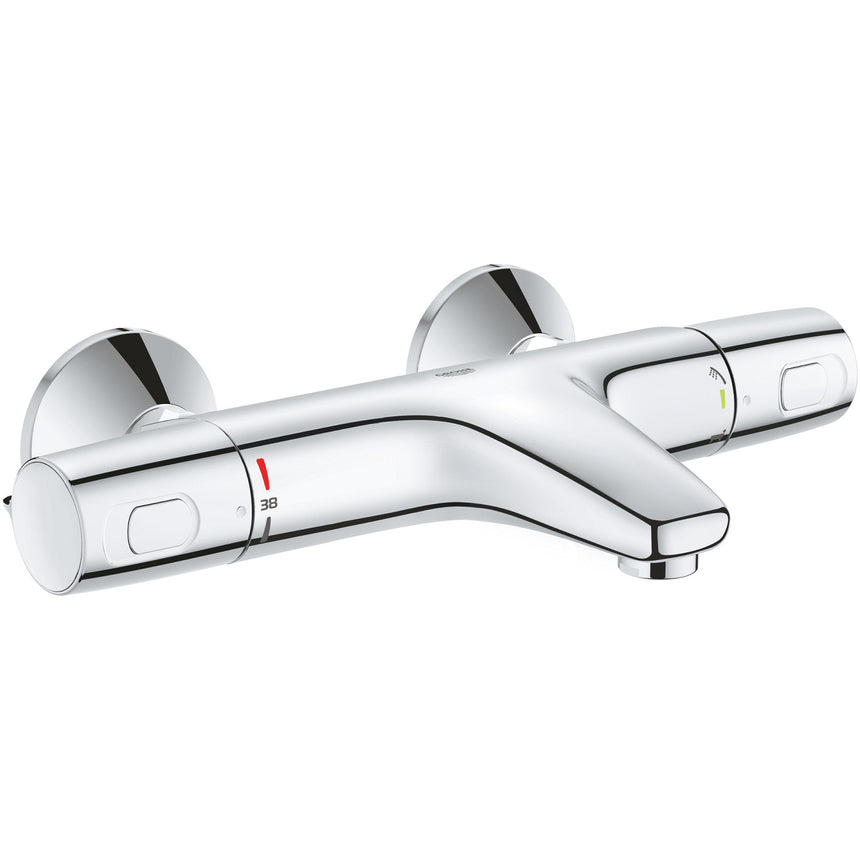 Baterie de cada Grohe Precision Trend 34227002, 1/2'', termostat, diverter, functie ECO, corp rece, Crom