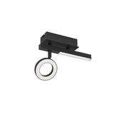 Aplica EGLO CARDILLIO 2 900513, LED 1X3,2W;1X2,2W 640lm 3000K, Negru, Satinat IP20