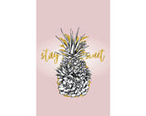 Tablou Canvas Pt6073 Stay Sweet Pineapple 60x60 Cm