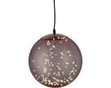 Glob Craciun Lumino 140 Micro Led-uri Ø 30 Cm Roz