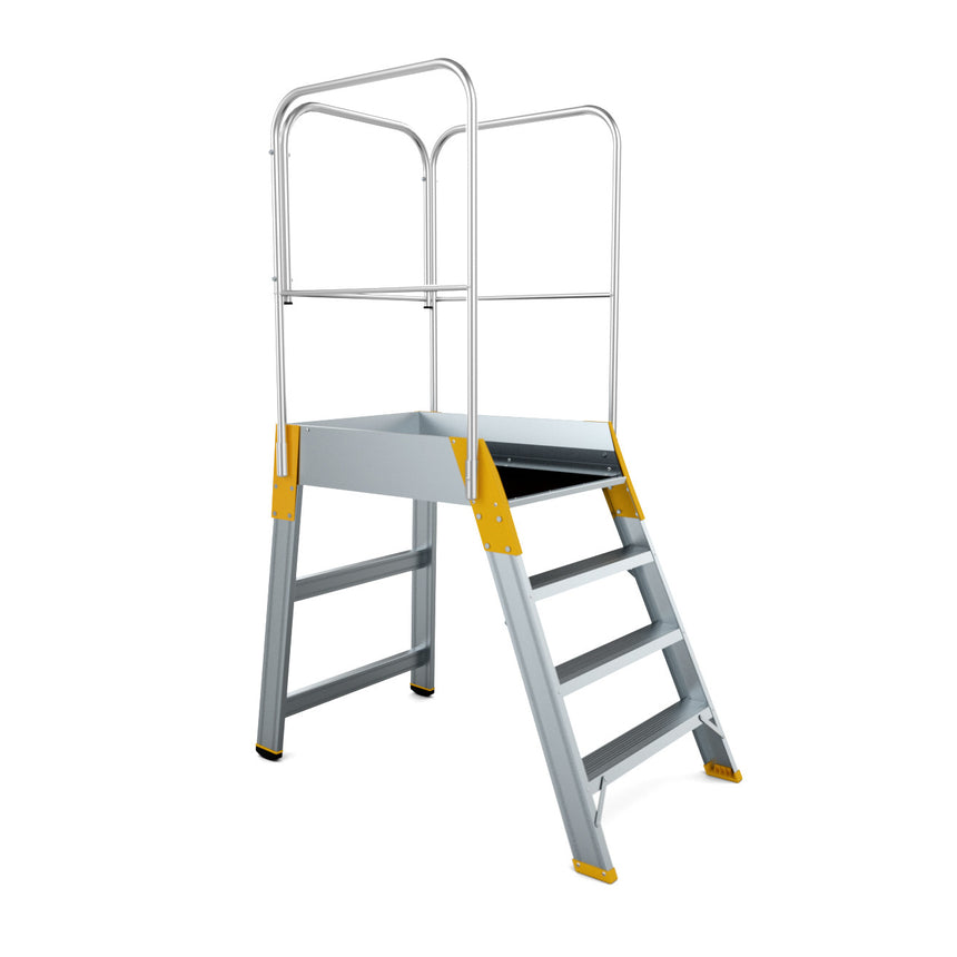 Platforma mica Alverosal , aluminiu 1*4 trepte