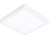 Panou Cu Led Integrat Fueva5 16, 5w 1800 Lumeni 21x21 Cm, Montaj Aplicat, Lumina Calda, Alb