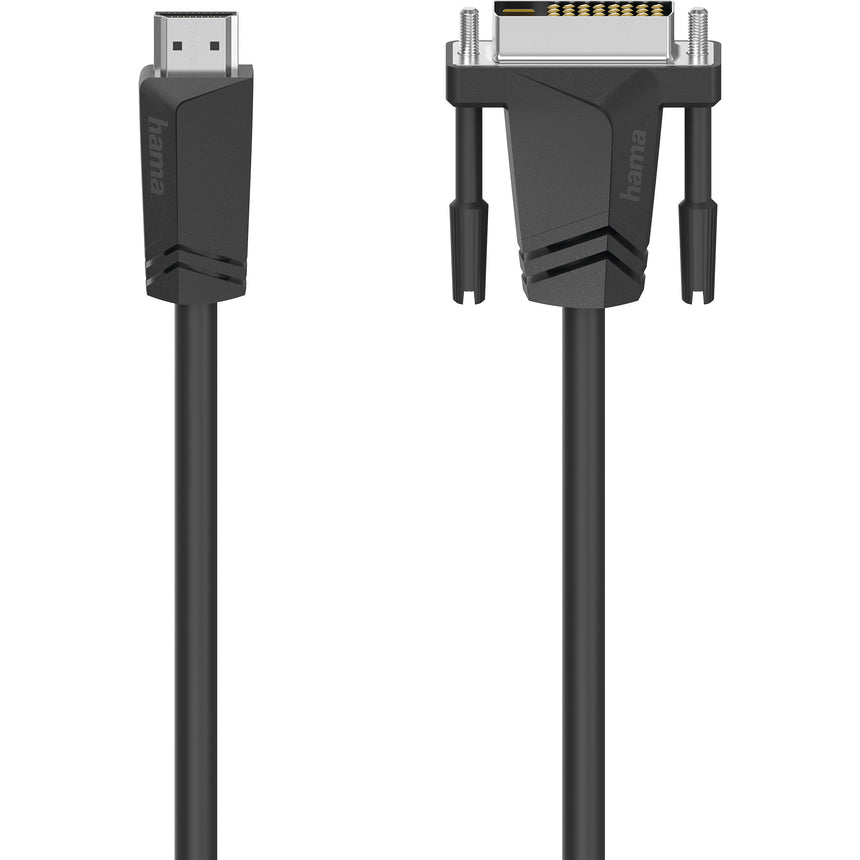 Cablu de Conectare Hama Mufa HDMI - Mufa DVI / D, 1.5 m