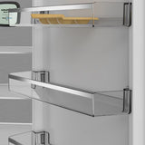 Combina Frigorifica GRUNDIG GKPN 66840 LXPW, No Frost, Duo Cooling, 316 l, H 186.5 cm, Clasa C, Argintiu