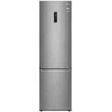 Combina frigorifica LG GBB72SAUCN, Total No Frost, 384 l, H 203 cm, Clasa C, Wi-Fi, Argintiu