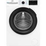 Masina de spalat rufe Beko BM3WFU47215WB, 7 kg, 1200 RPM, Clasa A, Motor ProSmart Inverter, Recycled Tub, Hygiene+, SteamCure, AddXtra, Alb